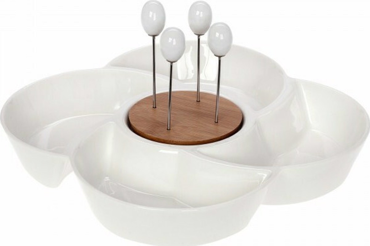 Cryspo Trio Ornterbiera 4 Theseon Porselanis 'Lotos Bamboo' 65000132